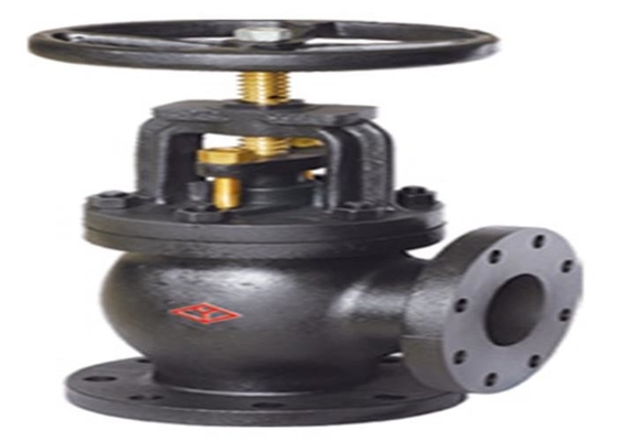 robinet d'arrêt sphérique d'acier inoxydable de la norme ANSI 2Cr13, type robinet d'arrêt sphérique de l'angle 125LB