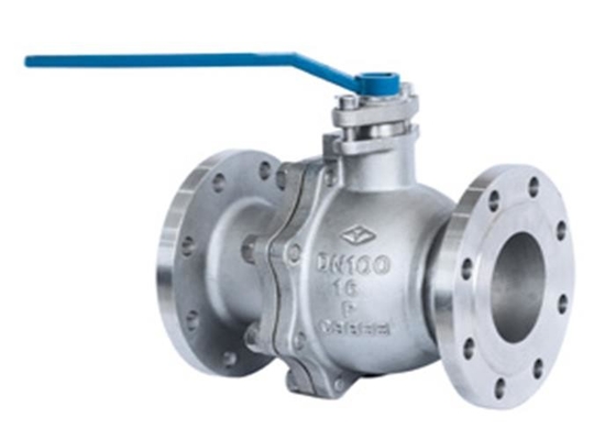 Extrémité inoxydable nitrique 1.6/2.5/4.0/6.4mpa de bride de robinet de bille d'acier de l'acide F4 solides solubles