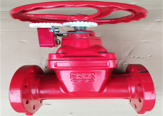 MPA 1,6 étanche anticorrosif de valves de lutte anti-incendie de porte d'extrémité de bride