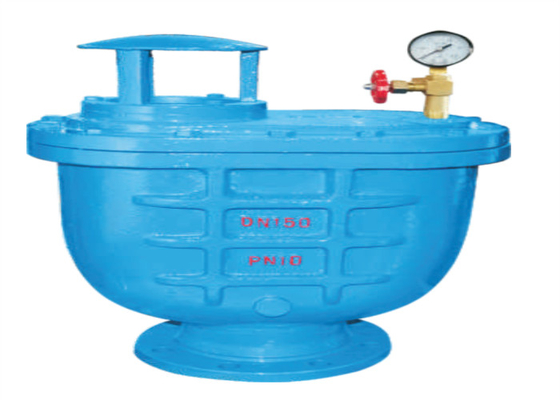 Le soulagement composé d'échappement a bridé fer malléable antirouille cylindrique de soupape à air